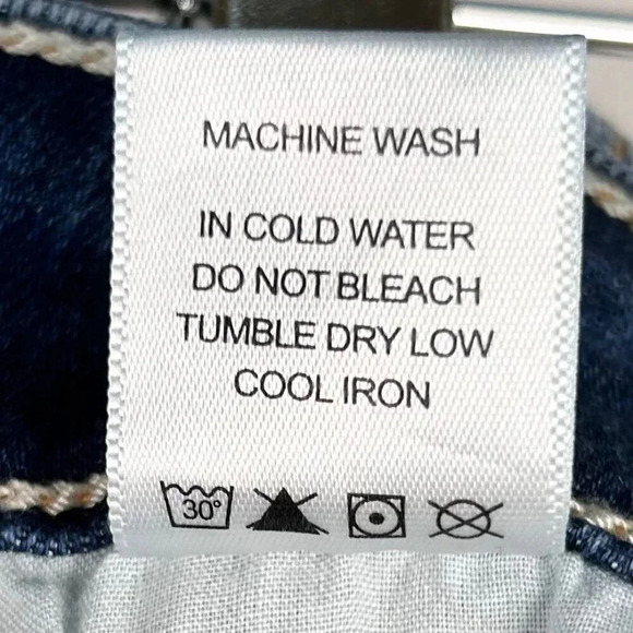 Judy Blue Dad Jean Size 3/26 Jean Denim Blue Straight Leg - Picture 13 of 13